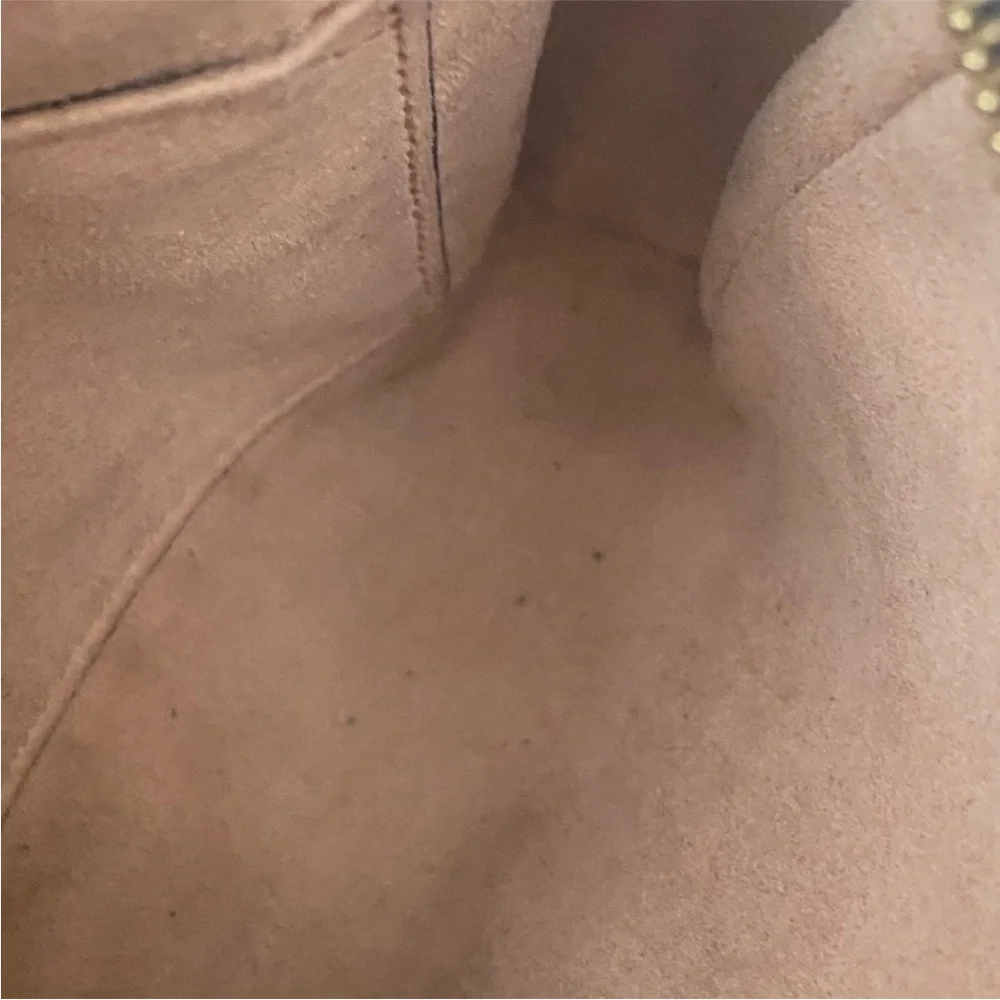 GUCCI Ophidia Red Suede Mini Shoulder Crossbody bag - Picture 11 of 12